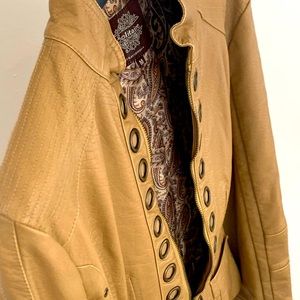Tan Leather Jacket